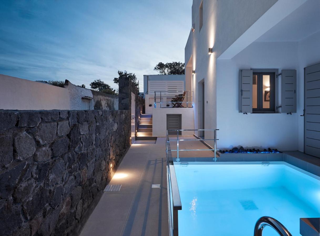 Alchemy Villa - Prive Pool Megalochori  Eksteriør billede